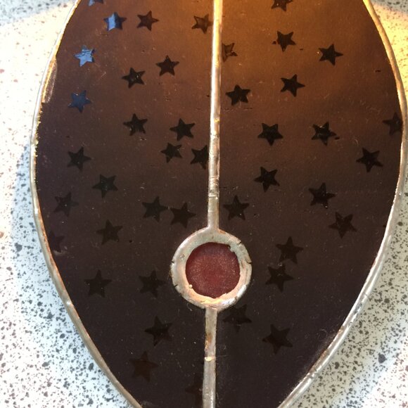 Stained glass lamp - Picture 7 of 8